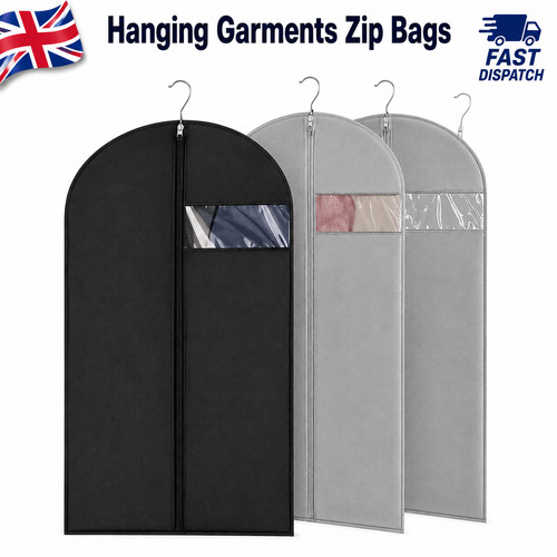 Hanging garment bags zip - garment,
