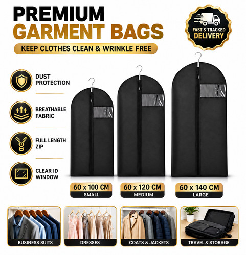 Hanging garment bags zip - hanging,