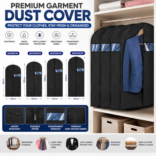 Garment bags zip hanging - bags,