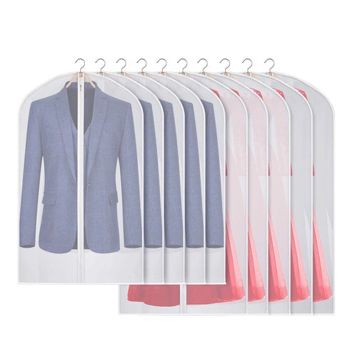 10pcs zip hanging suit - 10pcs,