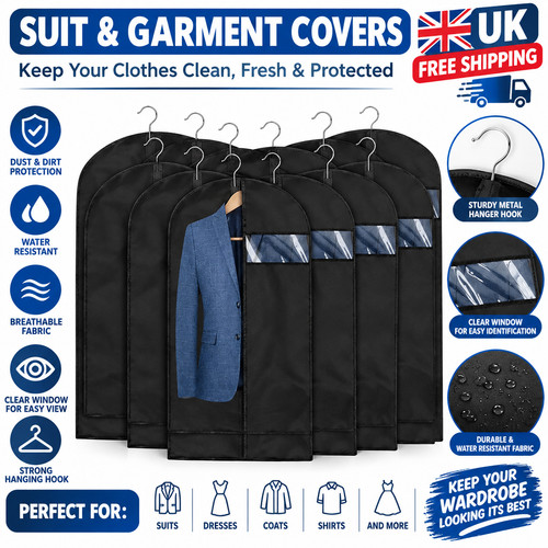 Hanging garment bags zip - garment,