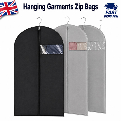 Hanging garment bags zip - garment,