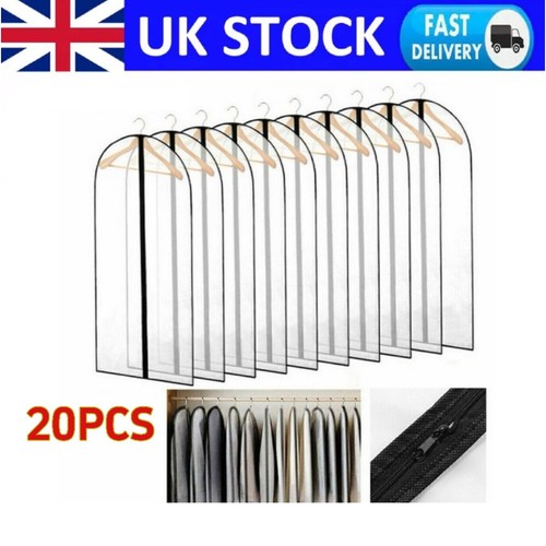 20pack zip clear polythene - zip,
