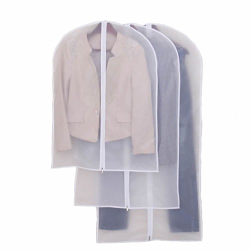 Clear suit jacket dress - clear,