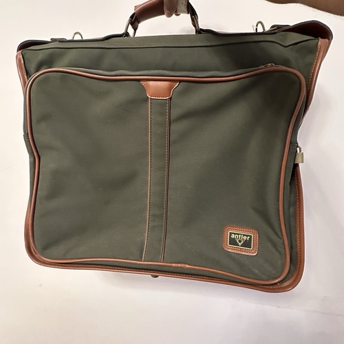 Vintage antler green brown - vintage,