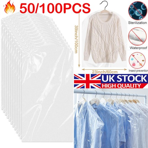 50pcs set clear polythene - 50pcs/set,