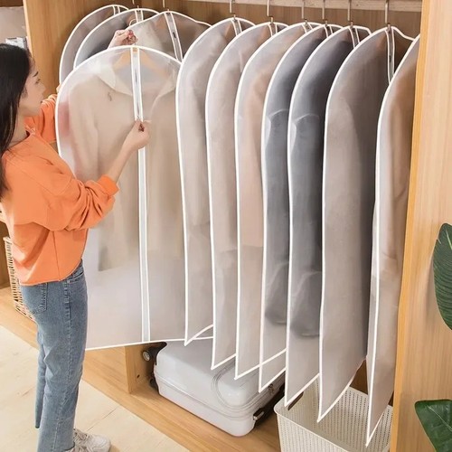 Pcs hanging garment bags zip - garment,